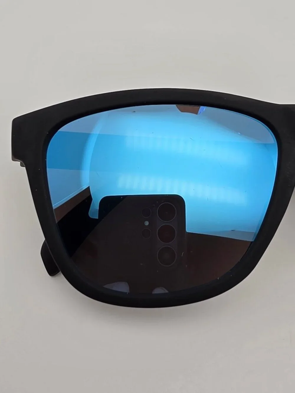 Goodr Mick and Keith’s Midnight Ramble Black Polarized Blue Mirror Sunglasses